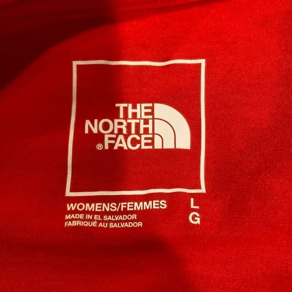 The North Face Red Short Sleeve T-Shirt Size Large - Picture 3 of 6